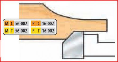 4 3/4 X 1 1/4 BORE CT RAISED PANEL BACK CUTTER